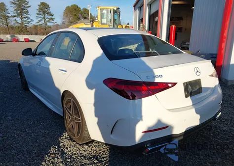 2022 Mercedes-Benz C 300 4Matic from USA, damaged, VIN W1KAF4HB7NR067641